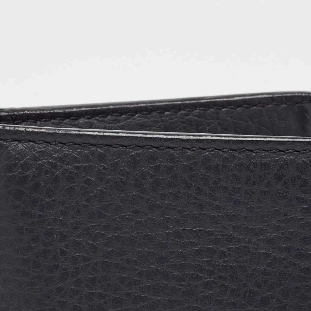 Tom Ford Tom Ford Navy Blue Leather Bifold Card Case 5