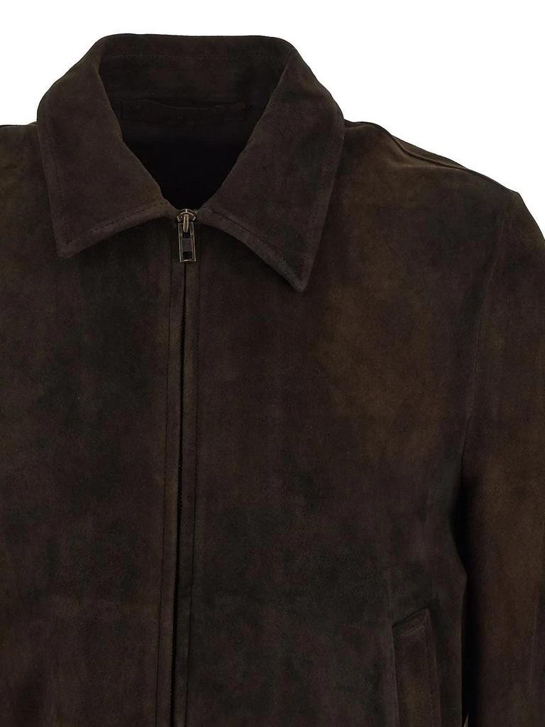 Salvatore Santoro bomber in pelle scamosciata 3