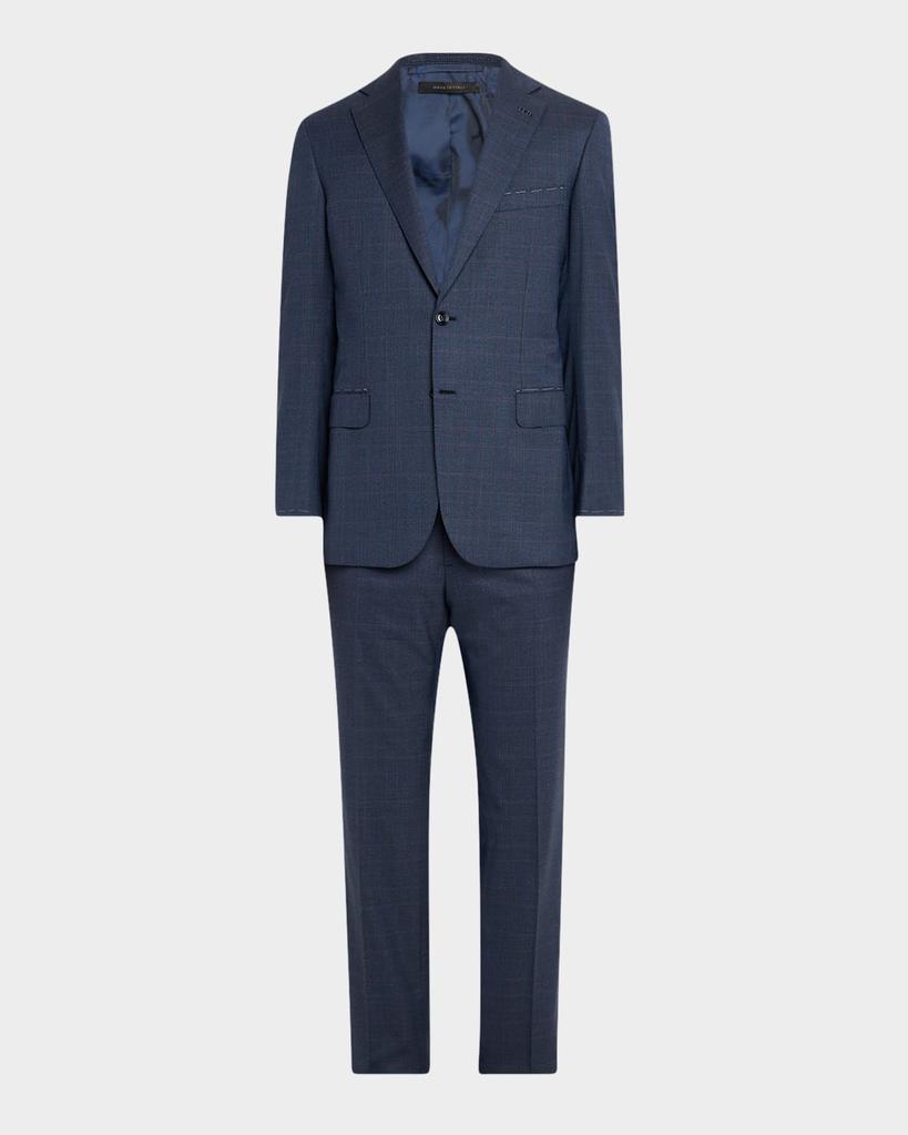 Brioni Men's Wool Plaid Two-Piece Suit