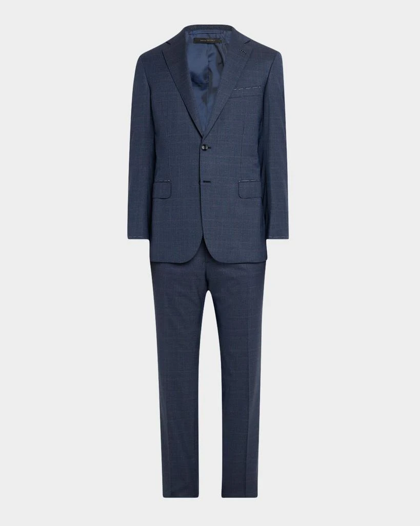 Brioni Men's Wool Plaid Two-Piece Suit 1