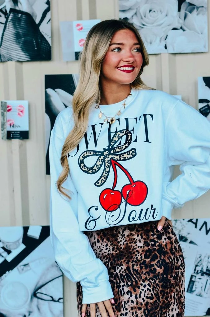 SOUTHERN BLISS Southern Bliss - Sweet And Sour Sweatshirt 3