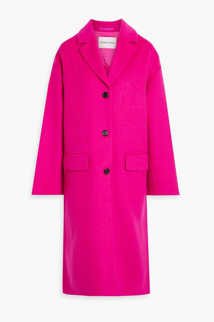 STAND STUDIO Cristobal wool-blend felt coat