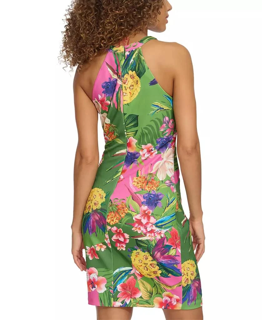 Siena Women's Floral-Print Twist-Front Bodycon Dress 2