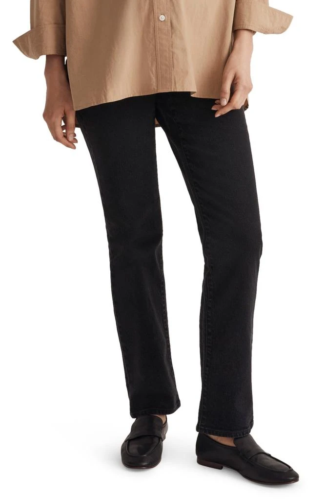 Madewell The Maternity Over the Belly '90s Straight Leg Jeans 1