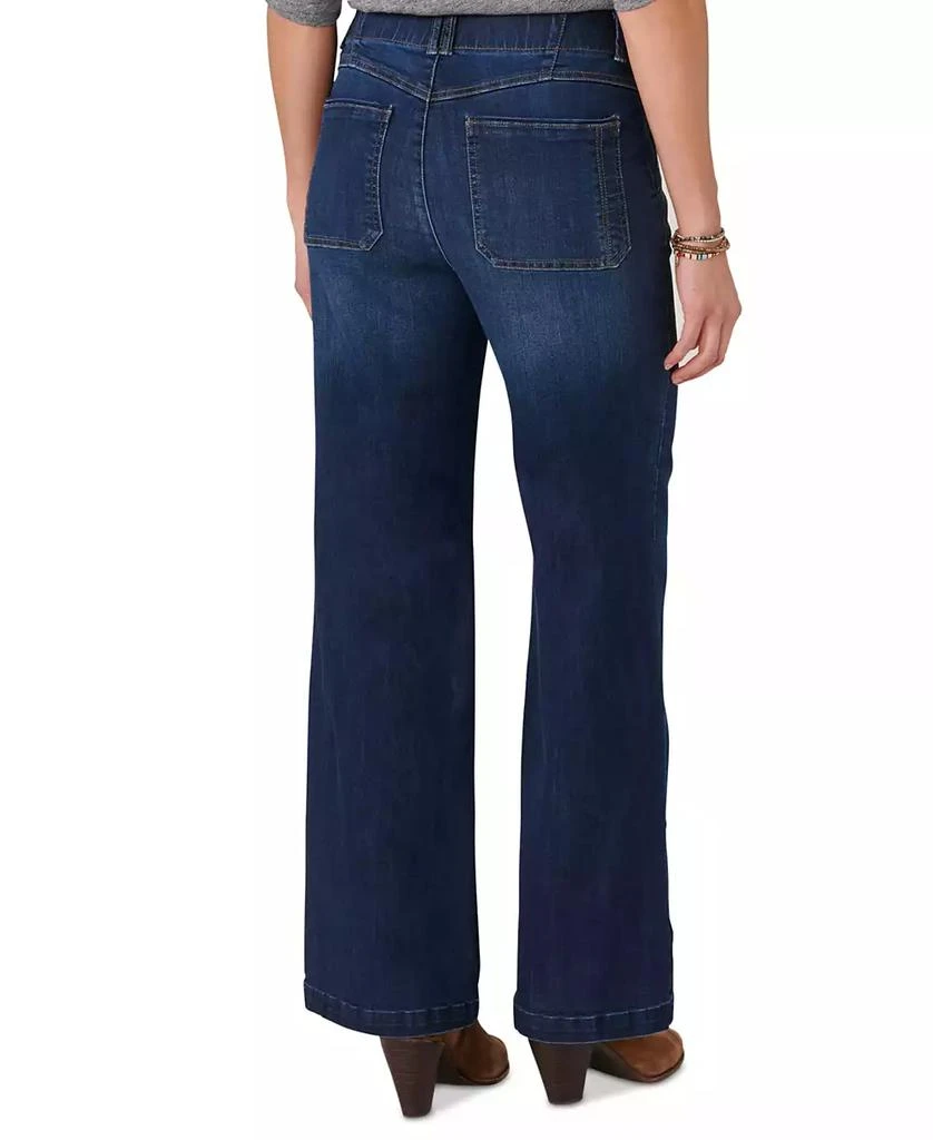 Democracy Women's "Ab" Solution High-Rise Wide-Leg Jeans 2