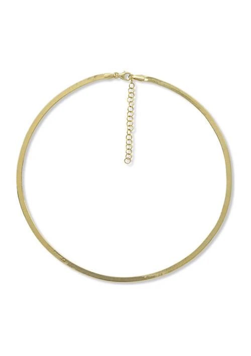 Belk 
Co. Herringbone Chain in 10K Yellow Gold