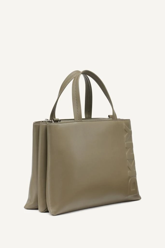 DKNY TINSLEY LOGO EMBOSSED SATCHEL BAG 3