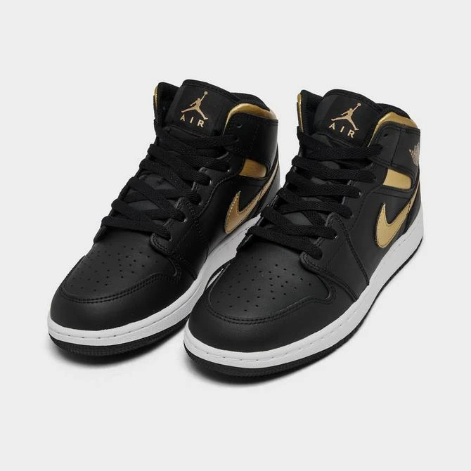 Jordan Big Kids' Air Jordan Retro 1 Mid Casual Shoes 3