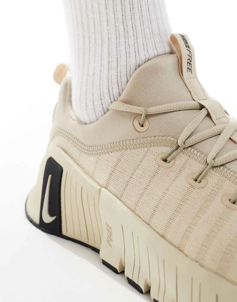NIKE Nike Training Free Metcon 6 trainers in beige 5