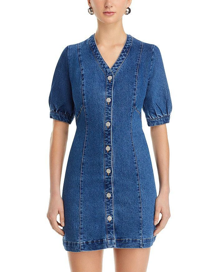 Vero Moda Melody Denim Mini Dress 7