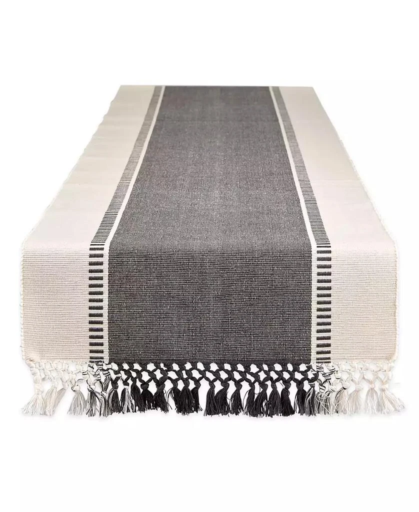 Design Imports Mineral Dobby Stripe Table Runner, 13" x 72" 1