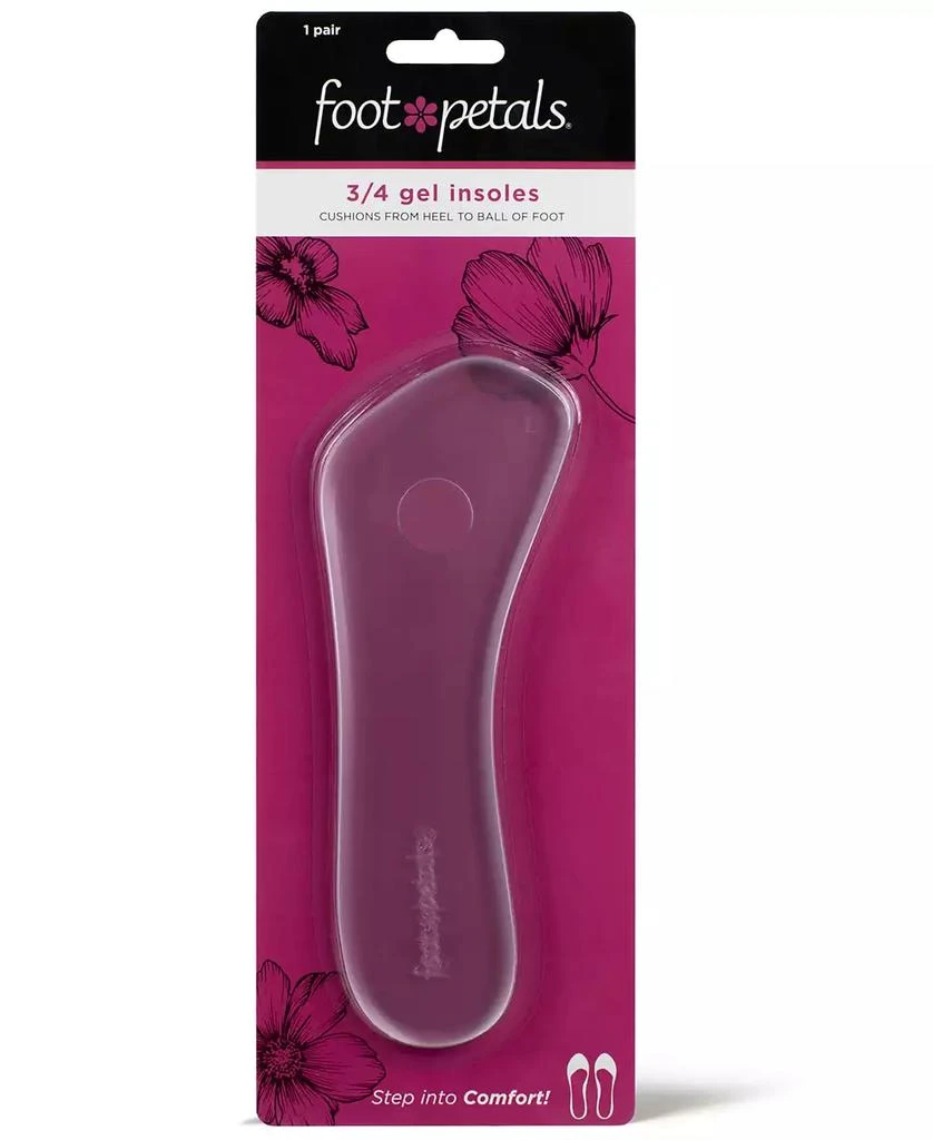 Foot Petals 3/4 Insert Gel Cushions 1