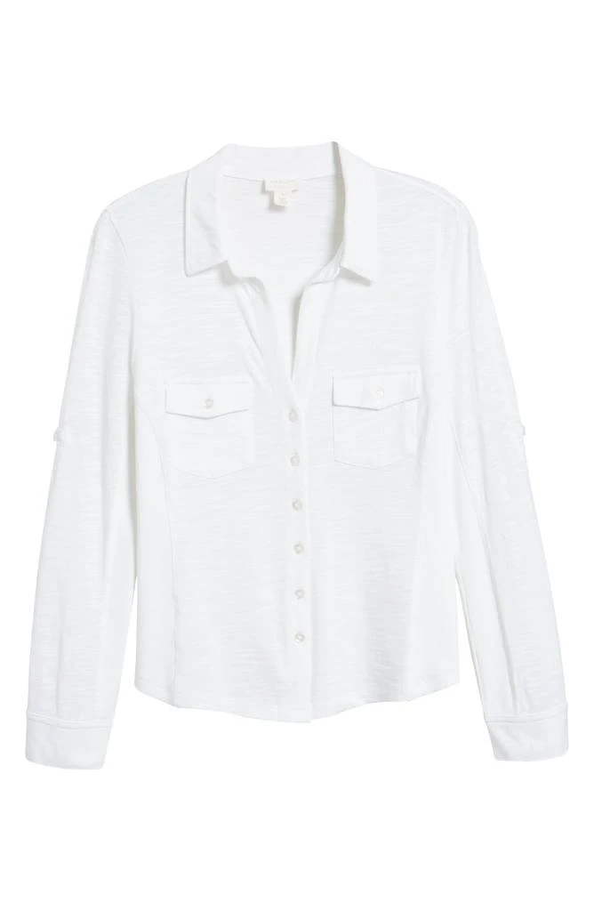 Caslon Roll Tab Knit Shirt 5
