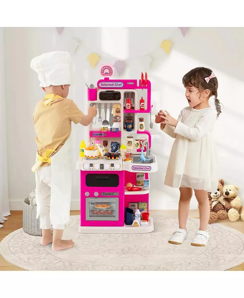Mecale Kids Kitchen Playset Pretend Kitchen with Realistic Lights
Sounds for Interactive Play 5