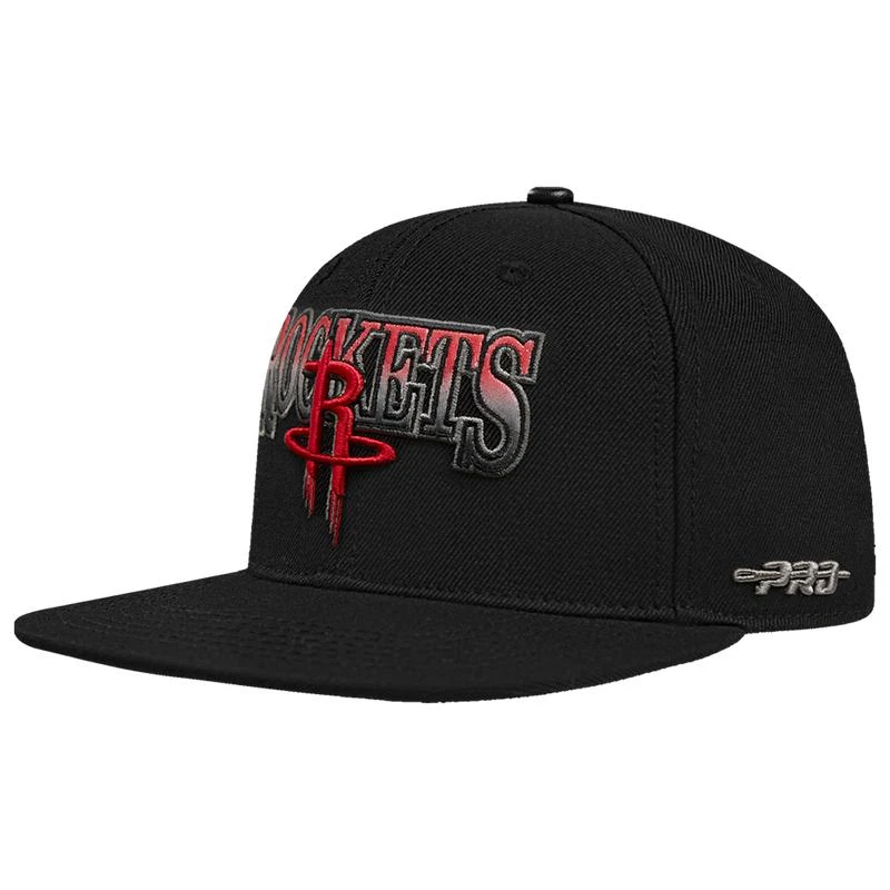 Pro Standard Pro Standard Rockets Bred Pro Six Snapback Cap - Men's 1