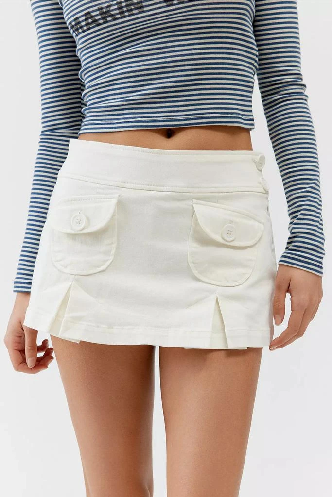 Urban Outfitters UO Jillian Pleated Micro Mini Skort 2