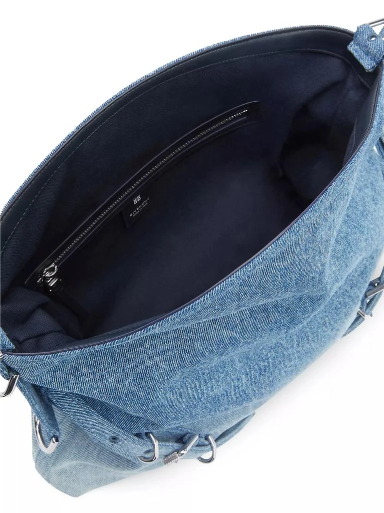 Givenchy Medium Voyou Hobo Bag in Gradient Denim 4