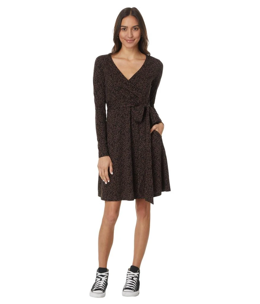 Toad & Co Cue Wrap Long Sleeve Dress 4