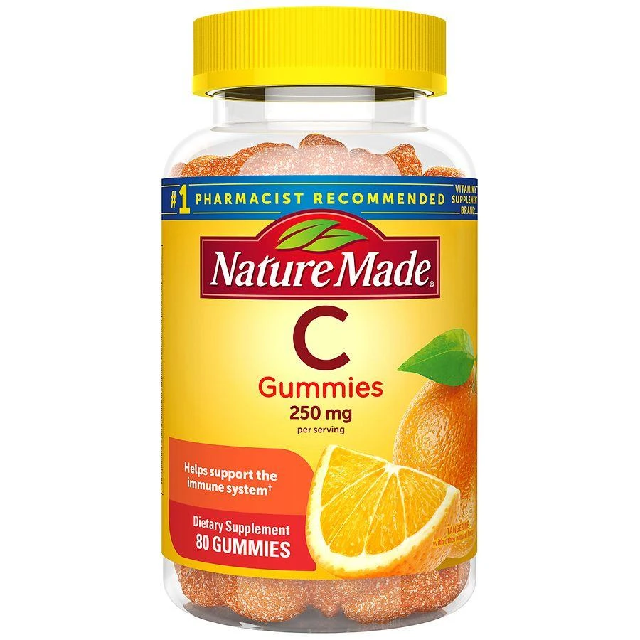 Nature Made Vitamin C Gummies 250 mg Tangerine 1