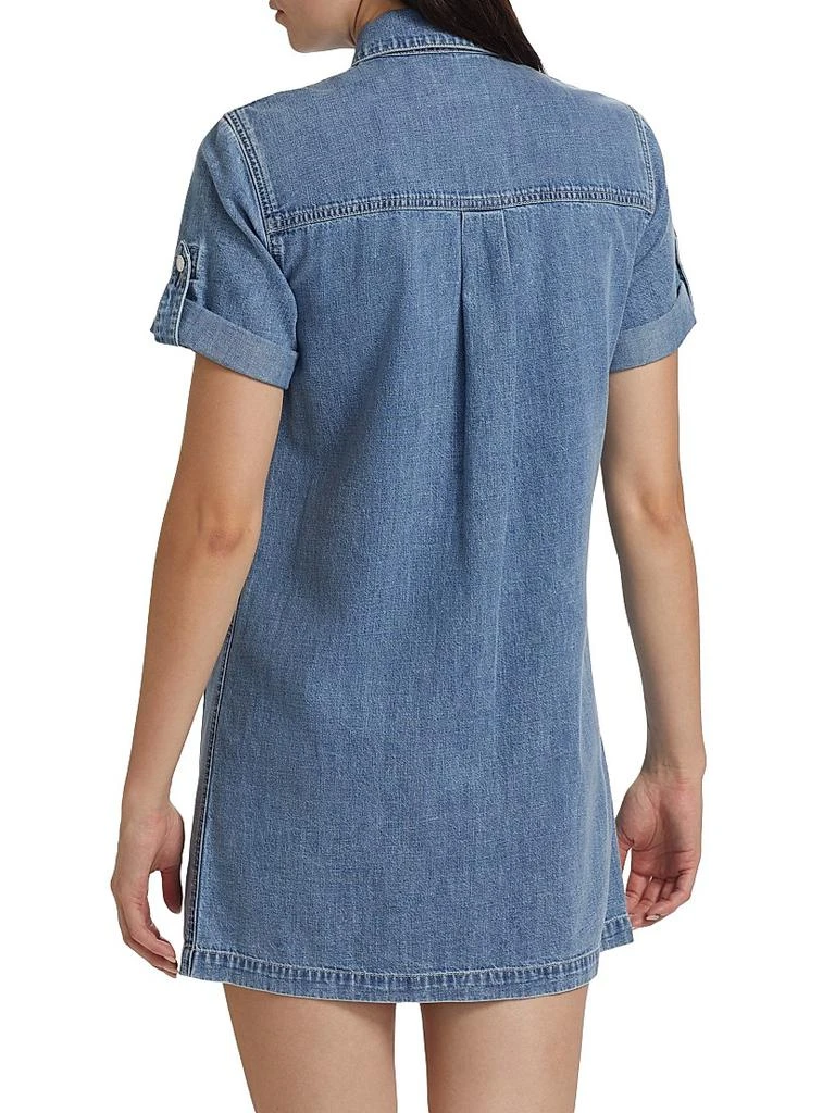 VERONICA BEARD Warren Denim Minidress 5