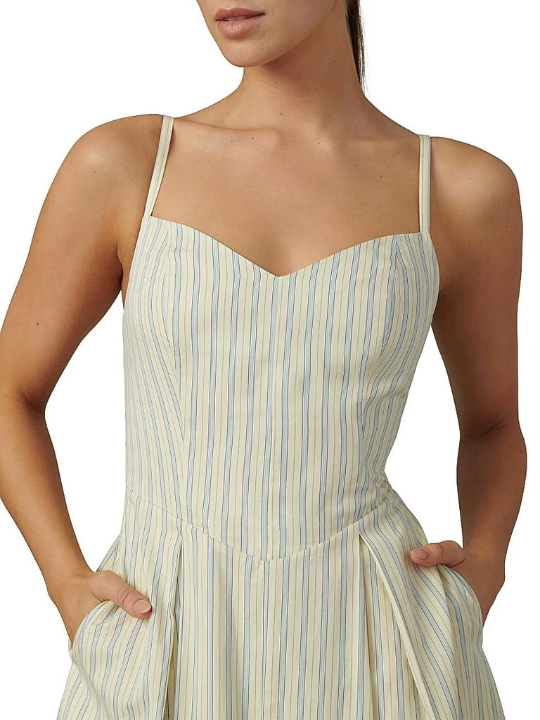 navy blue dress for baby girl Cotton A-Line Midi Dress
