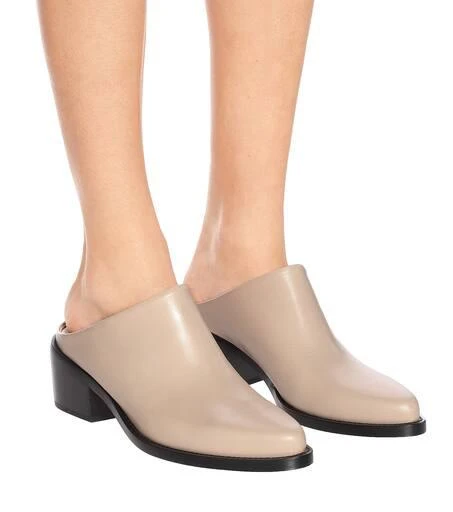 LEGRES Leather mules 5