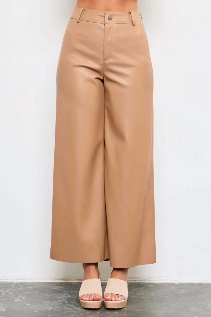 Mustard Seed Mustard Seed - Paula High Waisted Leather Pants 1