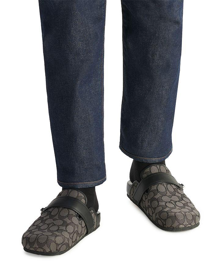 COACH Men's Signature Clog Slides
