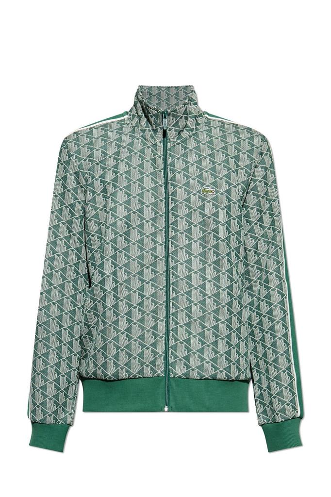 LACOSTE ジオメトリックパターン ジャケット US S Shop Men's Zip-Front Geo Pattern Jacket on Sale at