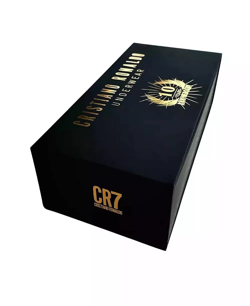 CR7 Men's Cotton Blend Comfort Waistband Trunks 10th Anniversary Gift-Box, Pack of 7 8