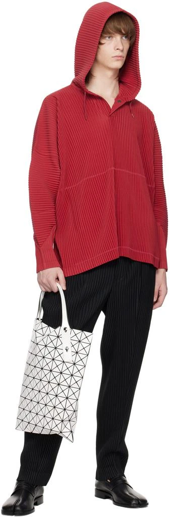 Issey Miyake White Prism Tote 4