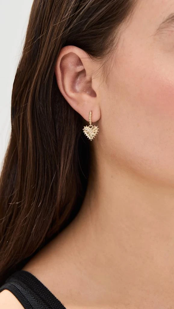 Marlo Laz 14k Agape Earrings 2