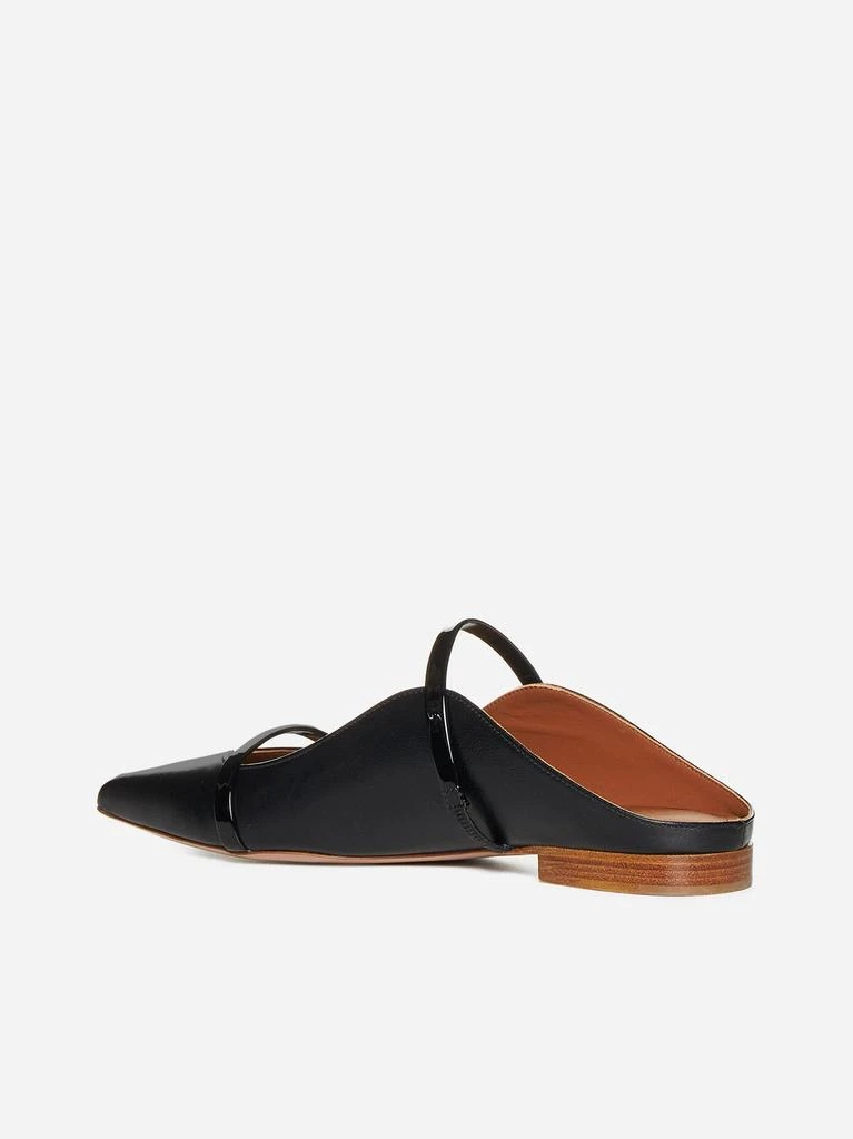 Malone Souliers Maureen Nappa Leather Flat Mules 3