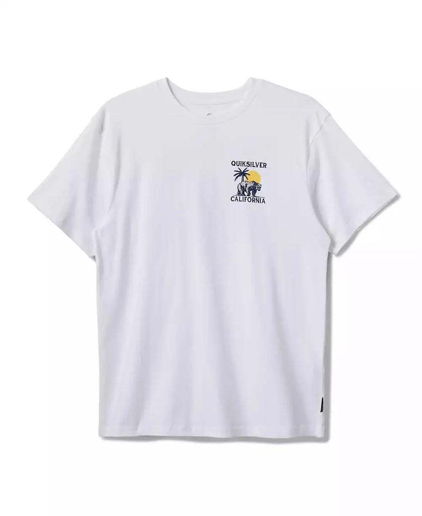 Quiksilver Men's California Bear Set Short Sleeve T-Shirt 7