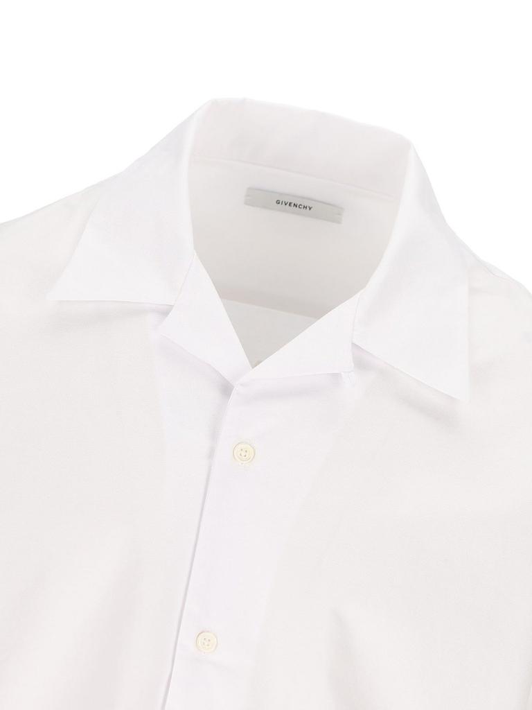Givenchy Paris Logo Zigzag Stitching Short-Sleeved Shirt – On Sale