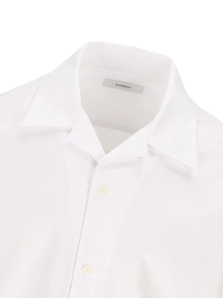 Givenchy Givenchy Paris Logo Zigzag Stitching Short-Sleeved Shirt 3