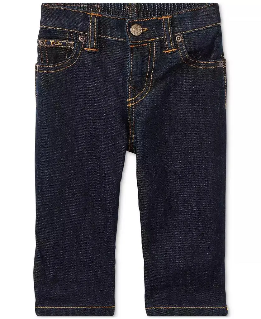Ralph Lauren Baby Boys Hampton Straight Stretch Jean
