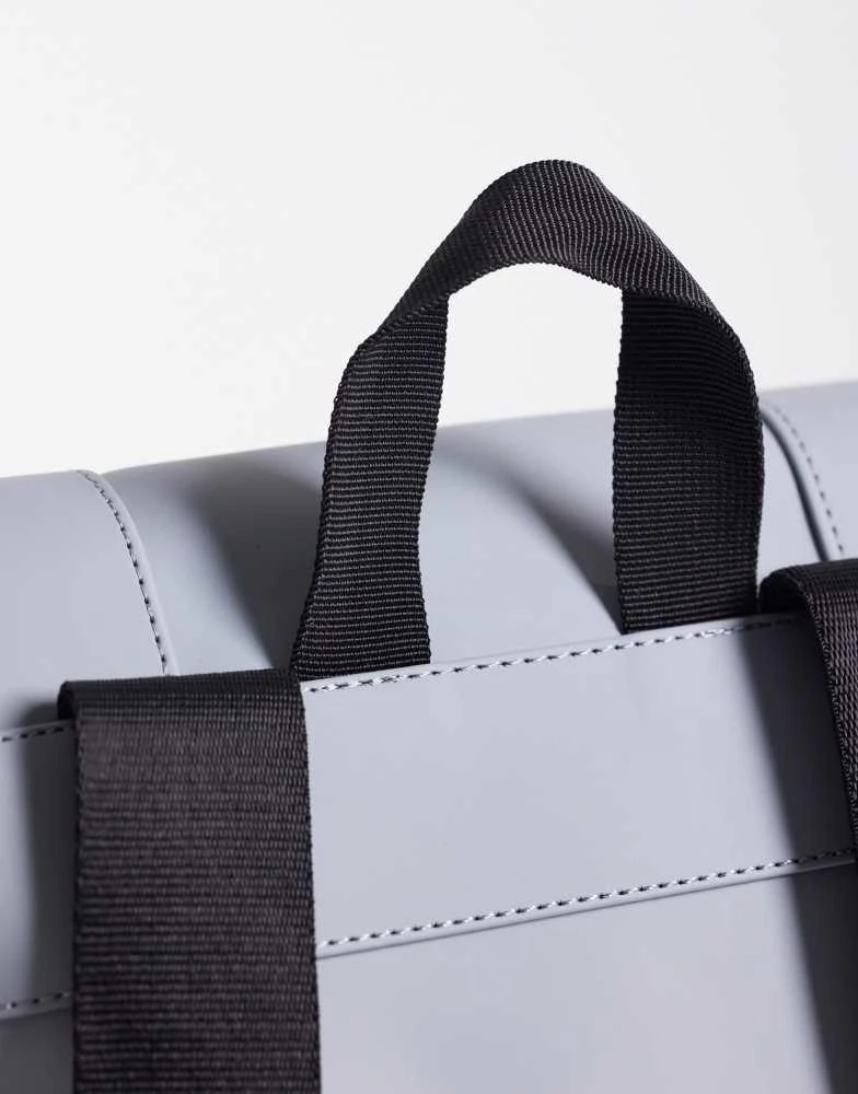 RAINS Rains 13300 MSN waterproof backpack in light blue 5