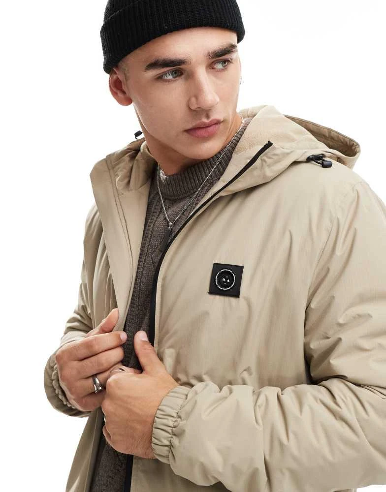 Marshall Artist Masrhall Artist faulkner jacket in stone 3