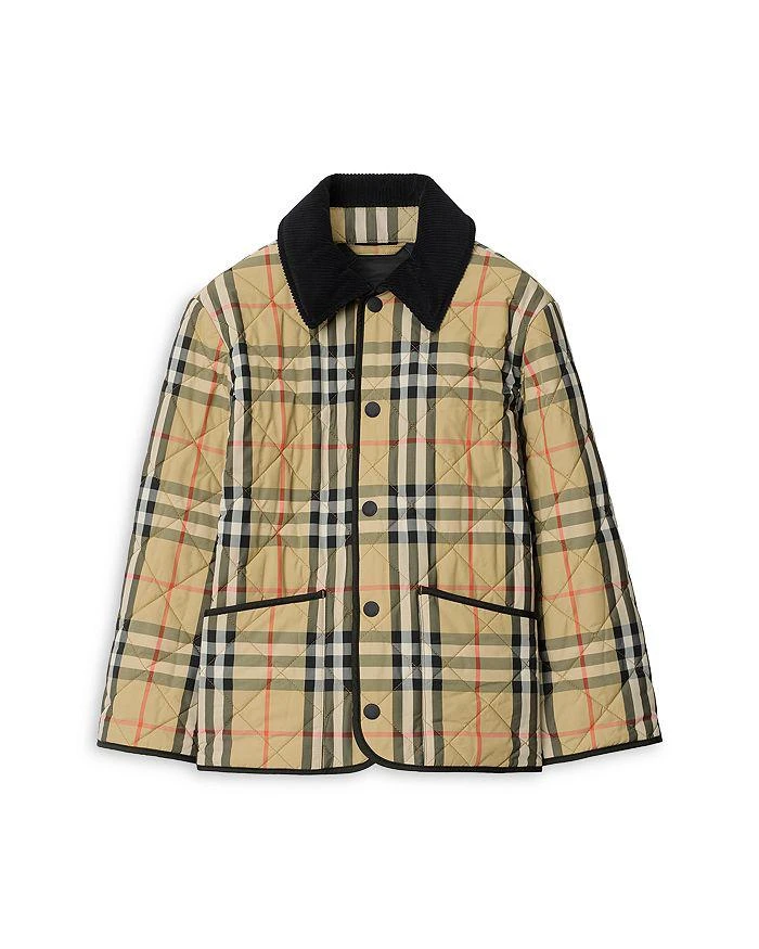Burberry Girls
Check Quilted Barn Jacket - Little Kid, Big Kid