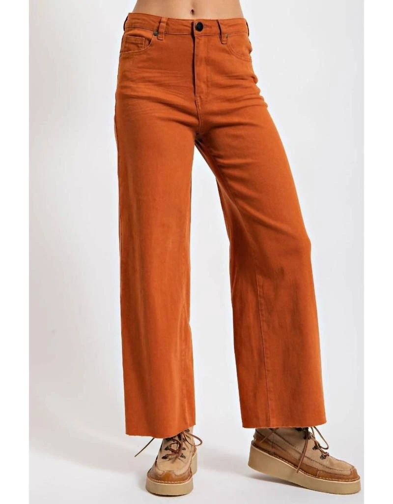 Easel Easel - Kiki Twill Pants