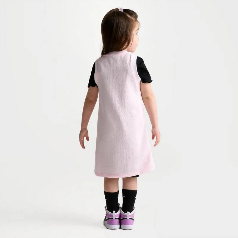 polka dot halter dress brown SAME Halter Flounce Midi Dress | Brown Polka Dot main image 0