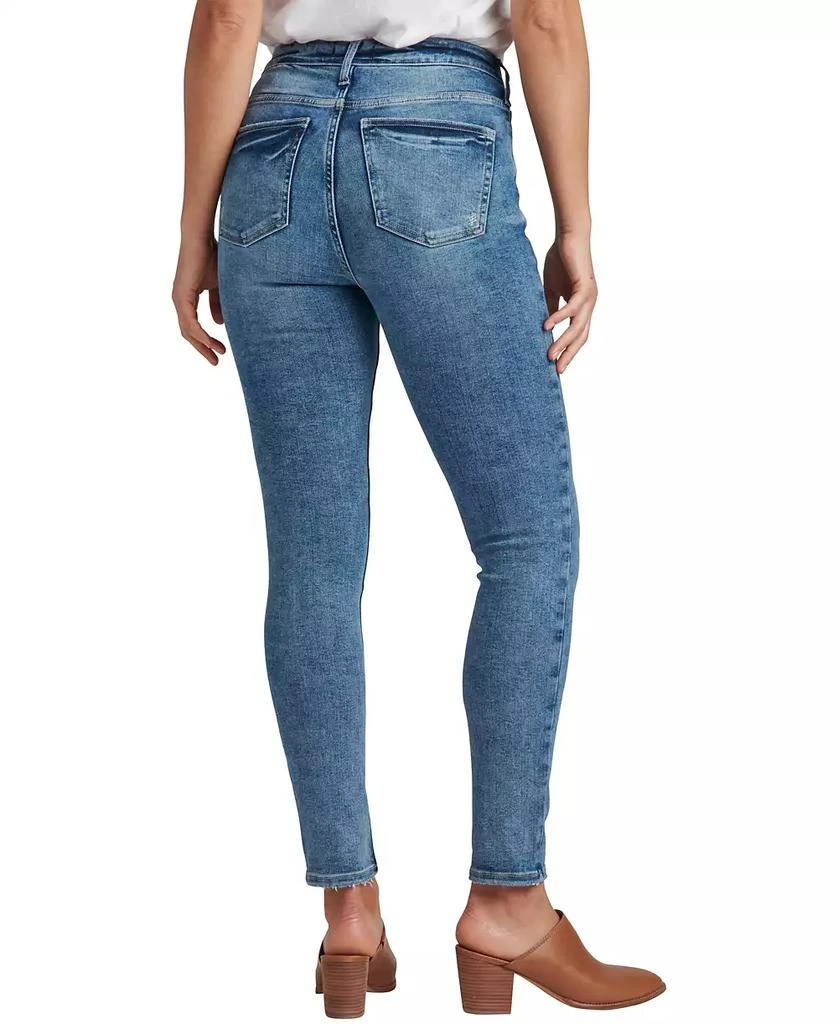Silver Jeans Co. Women's Infinite Fit ONE SIZE FITS FOUR High Rise Skinny Jeans 12