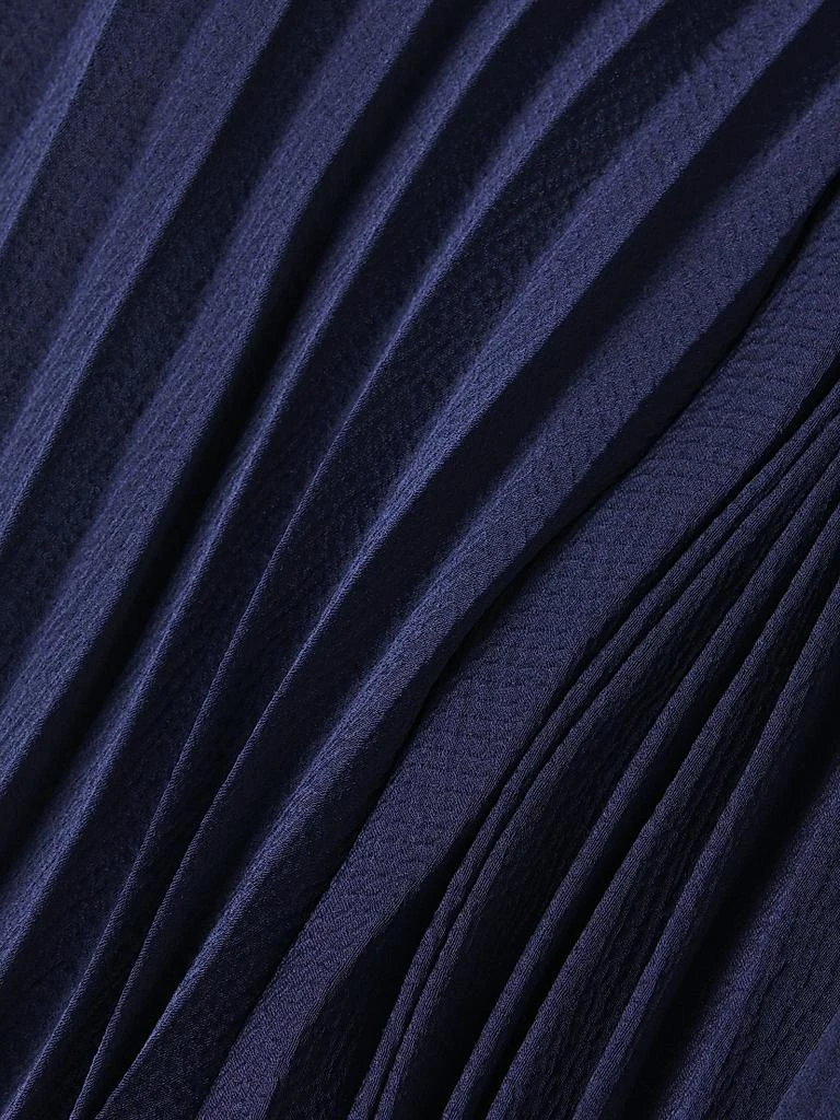 UNGARO Beverly Pleated Halter Maxi Dress - Dresses & Skirts - Free Shipping  - BeyondStyle