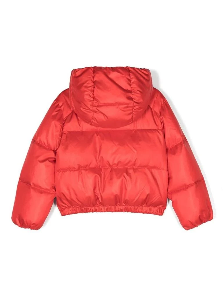 Moschino Moschino Kids Logo Embroidered Puffer Jacket 2