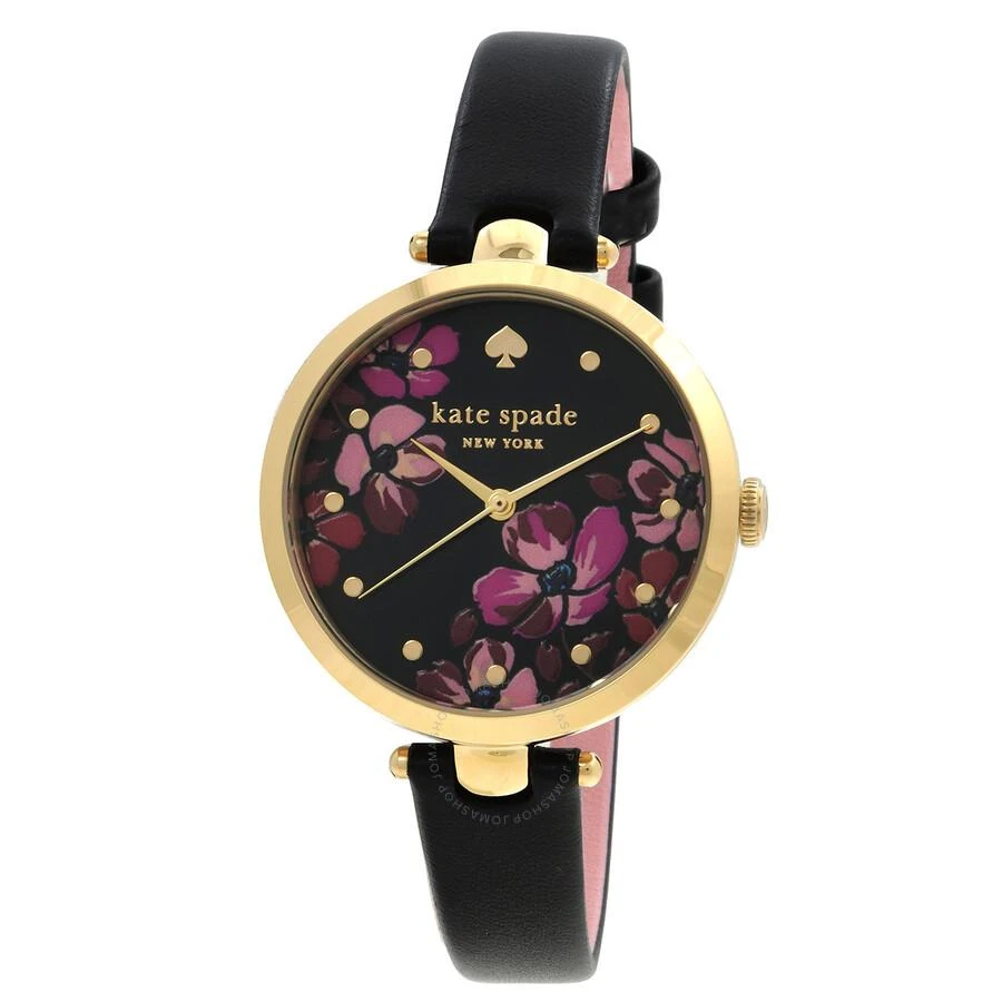 Kate Spade Holland Quartz Black Dial Ladies Watch KSW1843 1