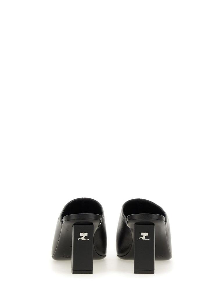 サンダル・ミュール COURREGES SLEEK LEATHER MULE Courrèges Mules for Women - Shop on FARFETCH