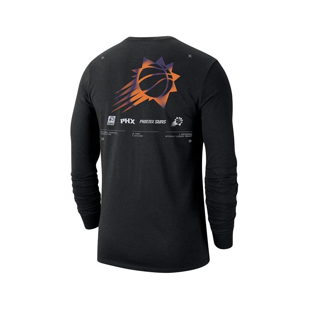 Nike Men's Black Phoenix Suns Essential Air Traffic Control Long Sleeve T-shirt 4
