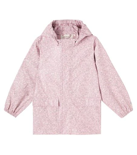 Wheat Ollo floral raincoat