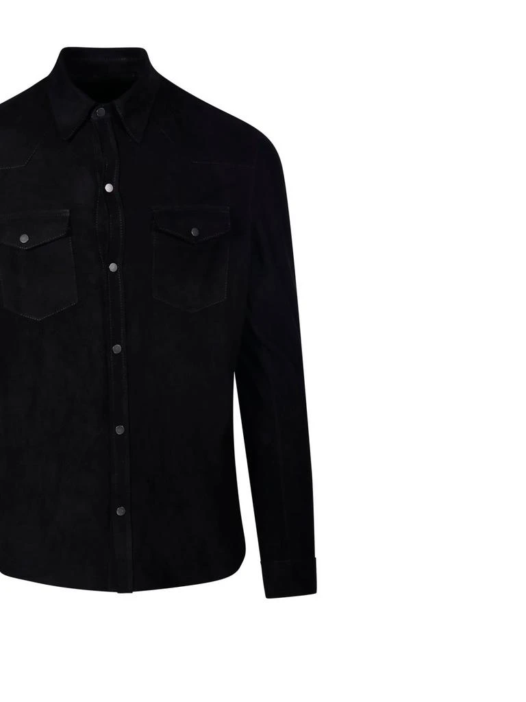 Salvatore Santoro Salvatore Santoro Long Sleeved Leather Jacket 4